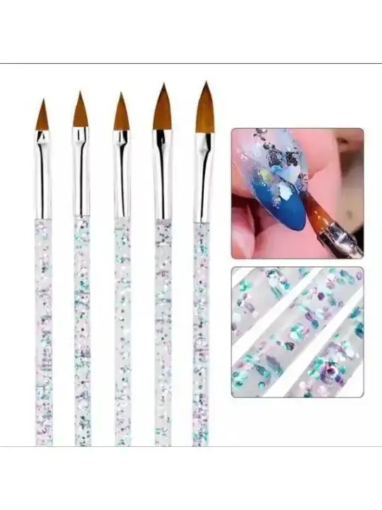 Pinceles para Acrilico x5