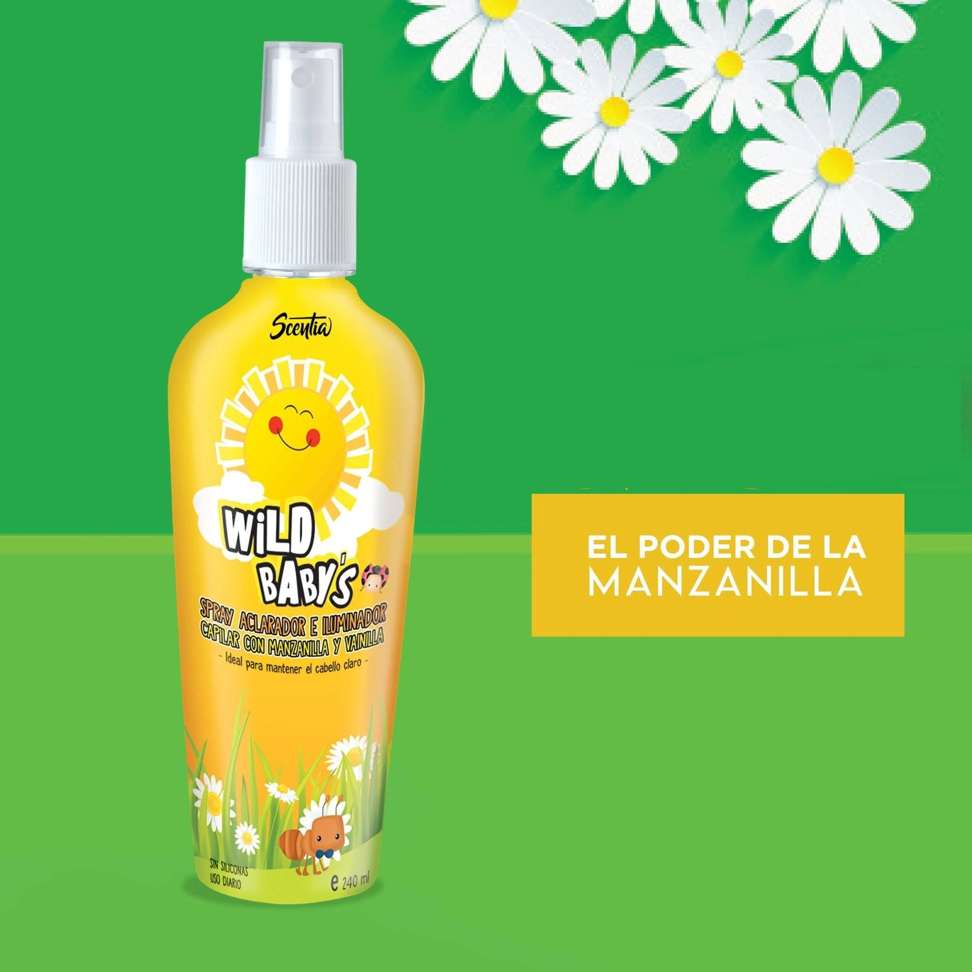 Spray Aclarante e Iluminador Capilar