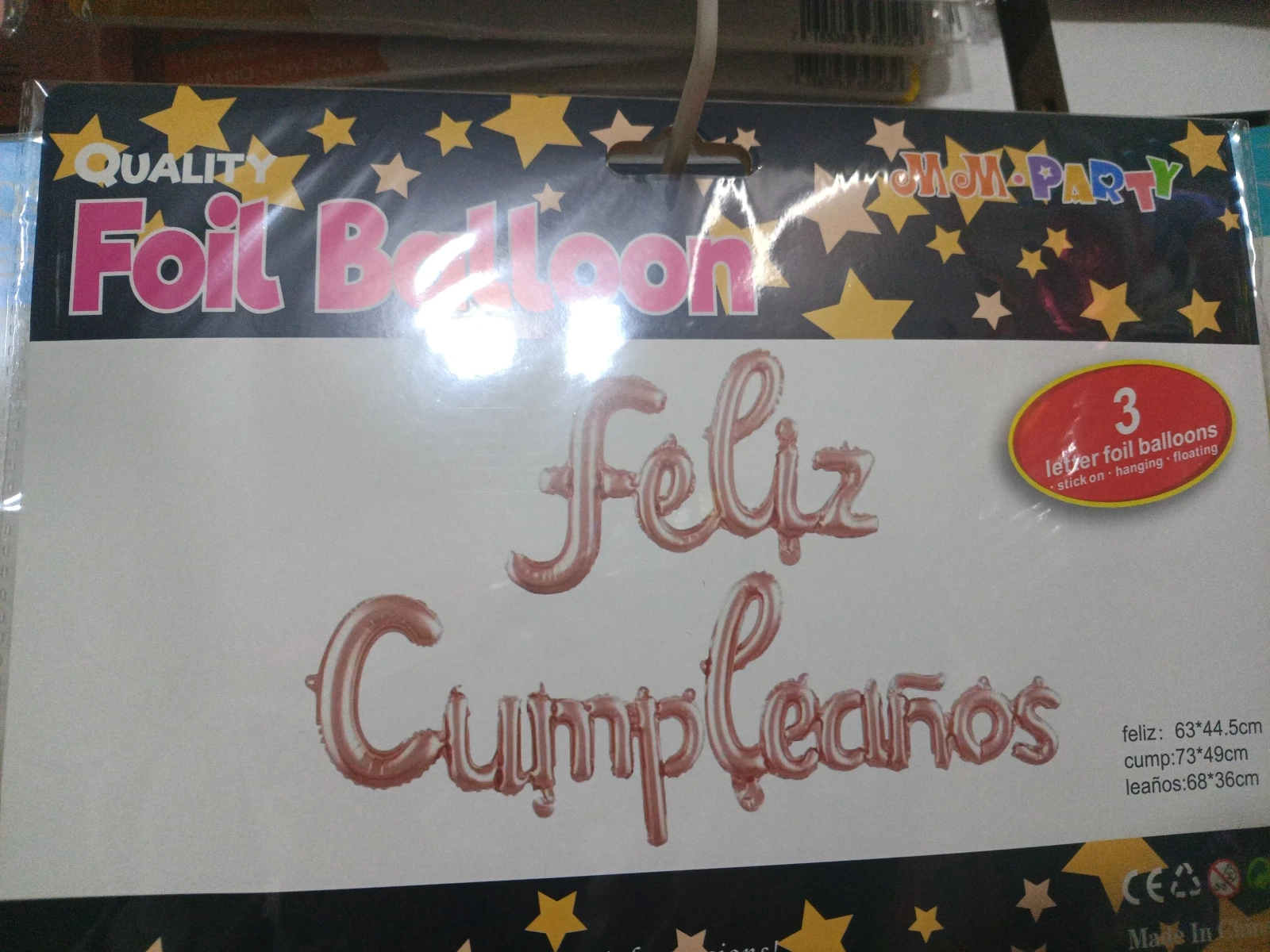 Set frase cursiva feliz cumpleaños