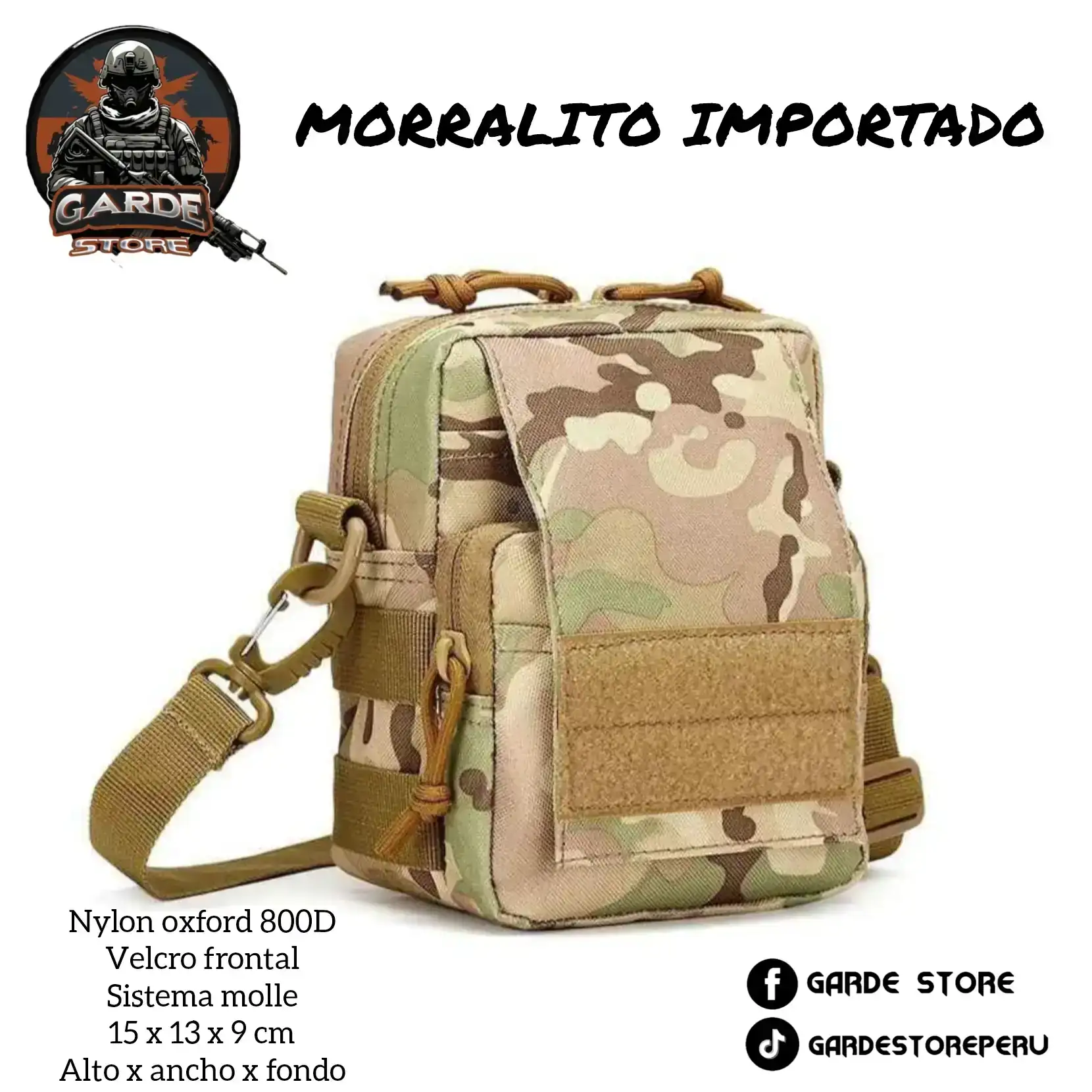Morralito importado 15 x 12 x 9cm
