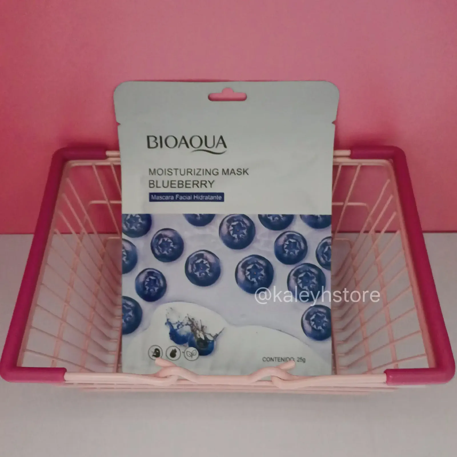 Mascarilla Facial Hidratante Bioaqua Blueberry