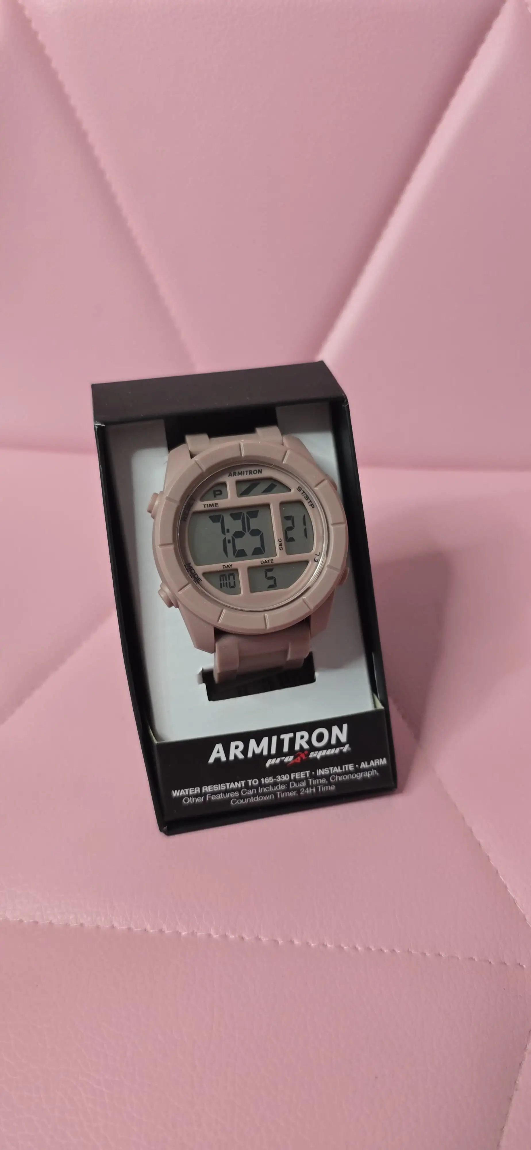 Armitron pro sport pink watch  3