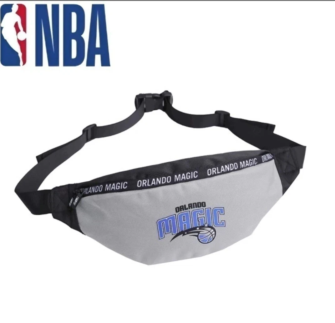 Riñonera NBA CORDURA NEGRO GRIS