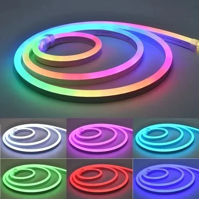 CINTA LED NEON 12V RGB 5MTS  3