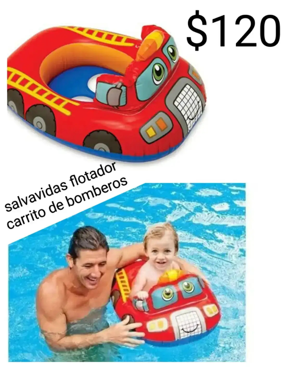Salvavidas carro de bomberos 