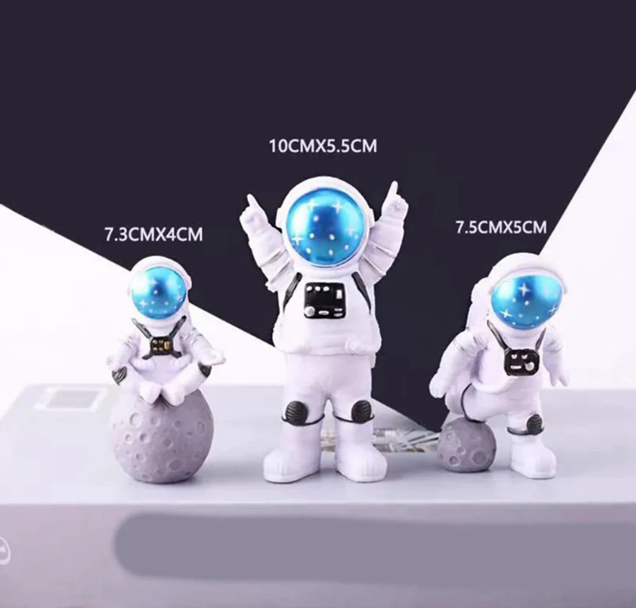 Adorno de Pvc Set de 3 Personajes Aq-526 3