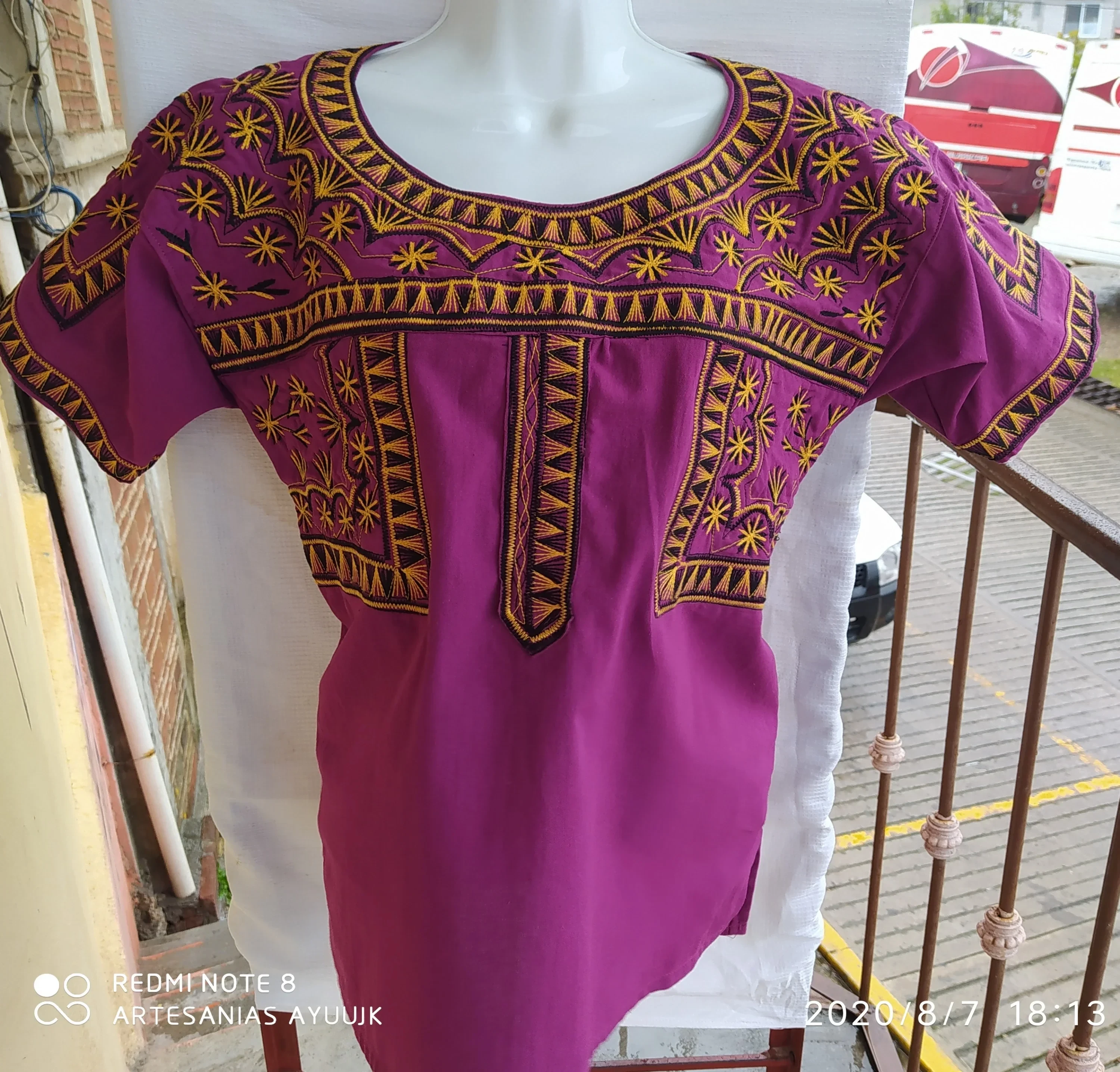 Blusa artesanal 015