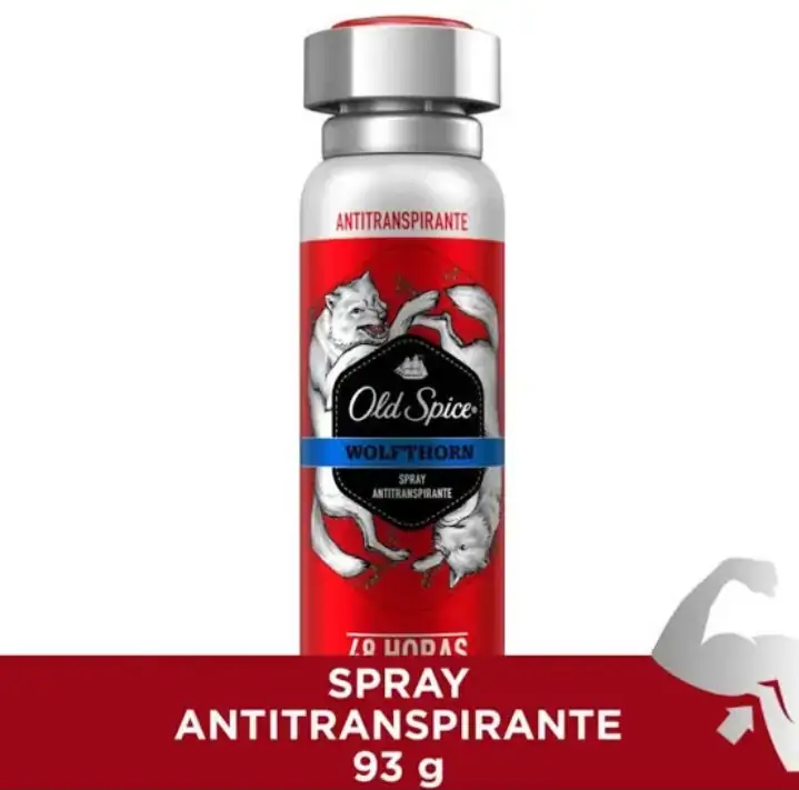 Spray Antitranspirante Old Spice Wolfthorn