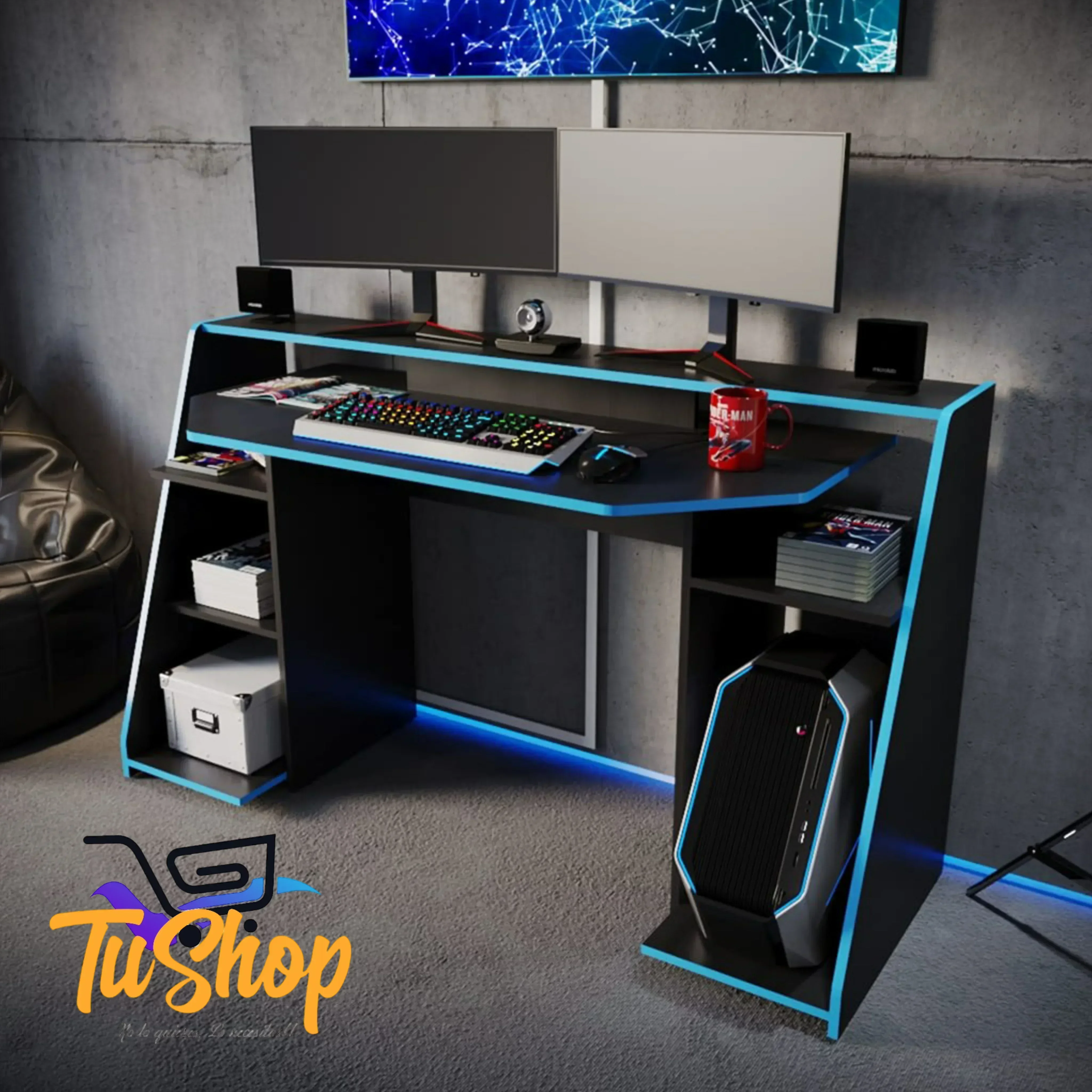 Escritorio Gamer MaxII 6