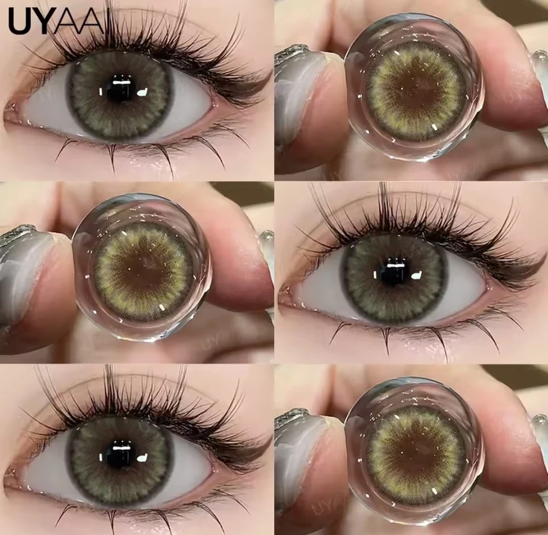 Lentes de contacto - Referencia: CLEOPATRA GREEN - PUPILA REDUCIDA  5