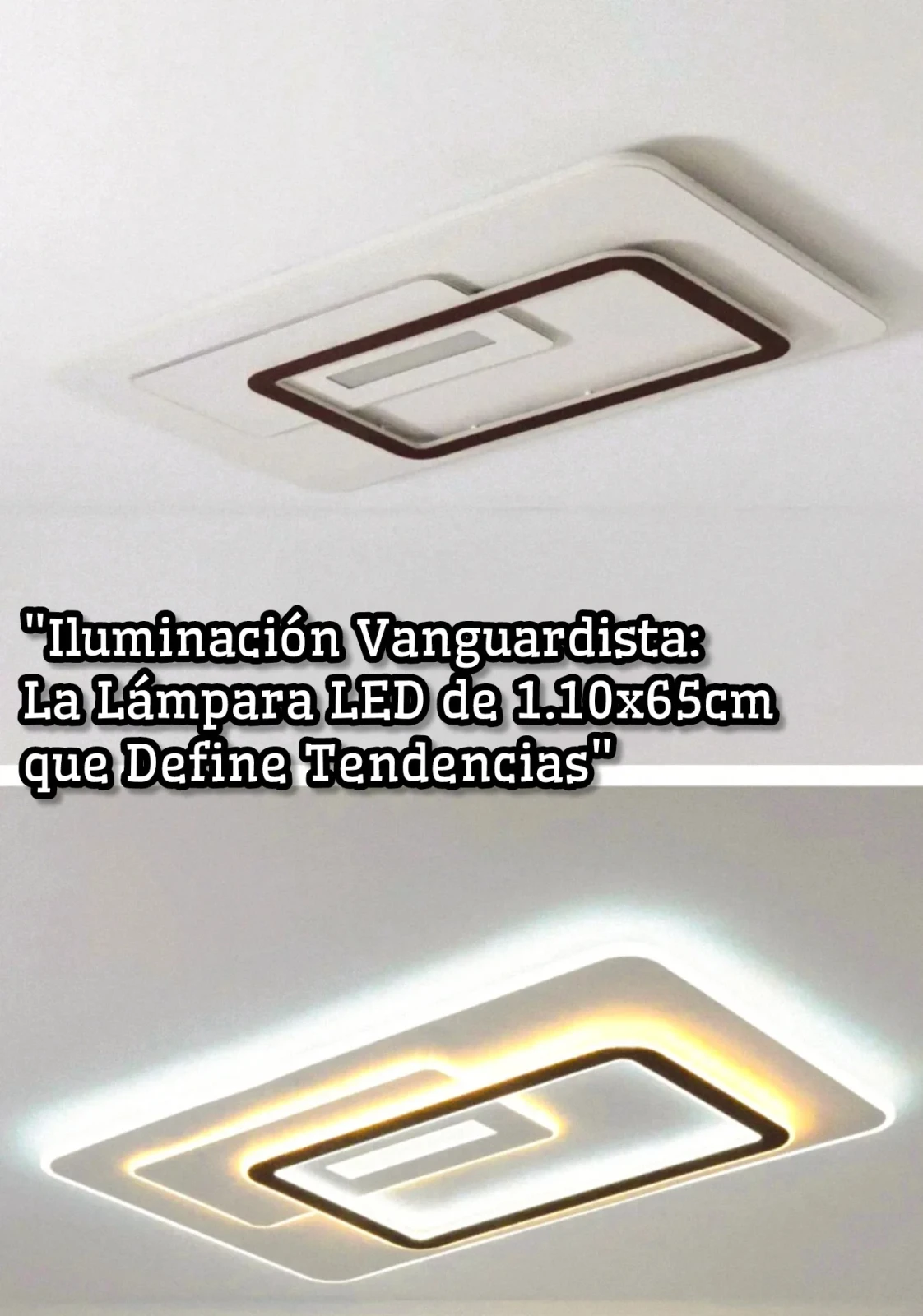 Lámpara de Techo 03 tonos de luces  4