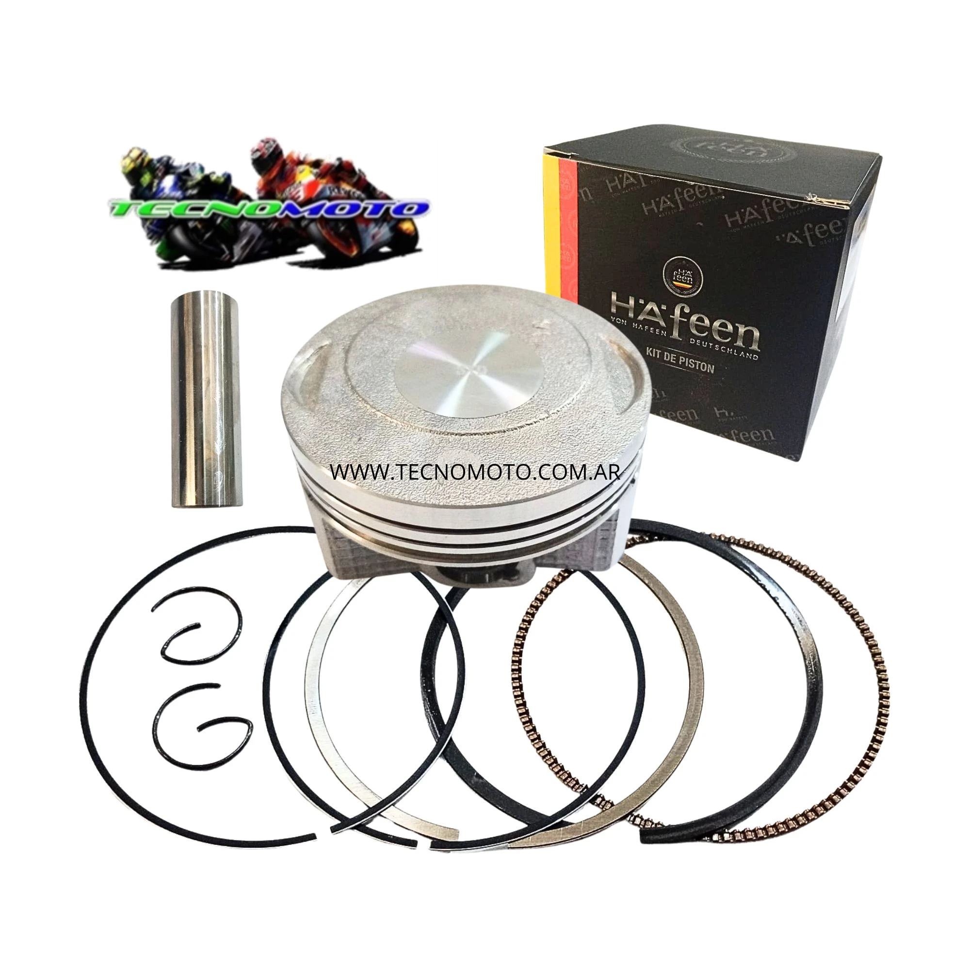 KIT PISTON HERO 200 HUNK/XPULSE (67.50) 1.00-49691