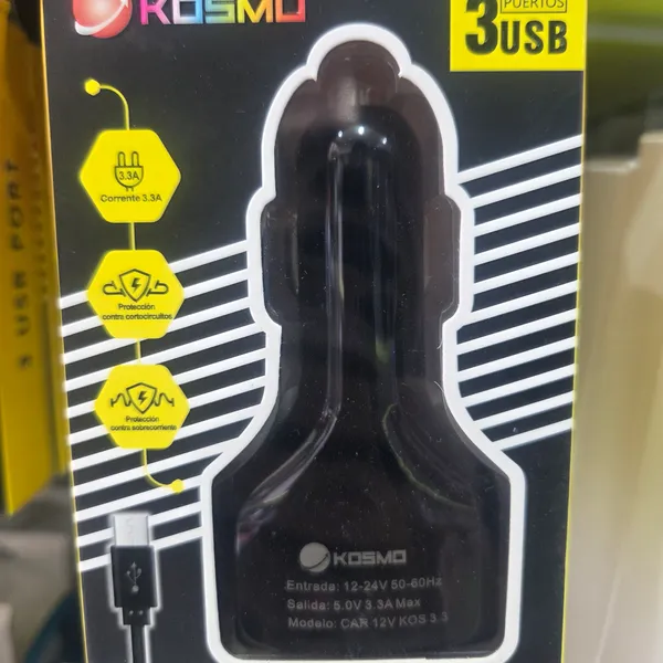 Cargador de auto