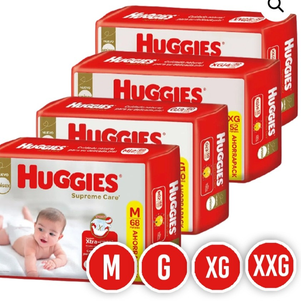 HUGGIES ROJO