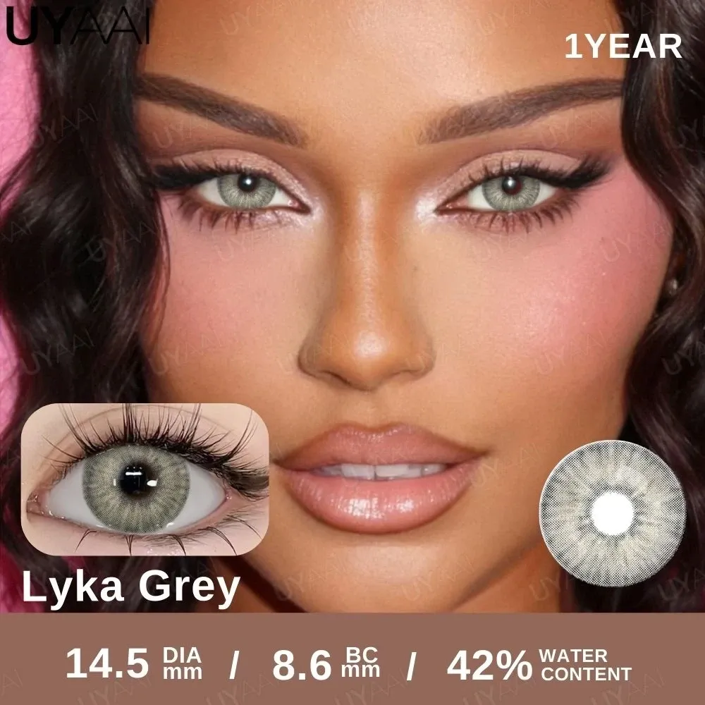 Lentes de contacto - Referencia: LYKA GREY