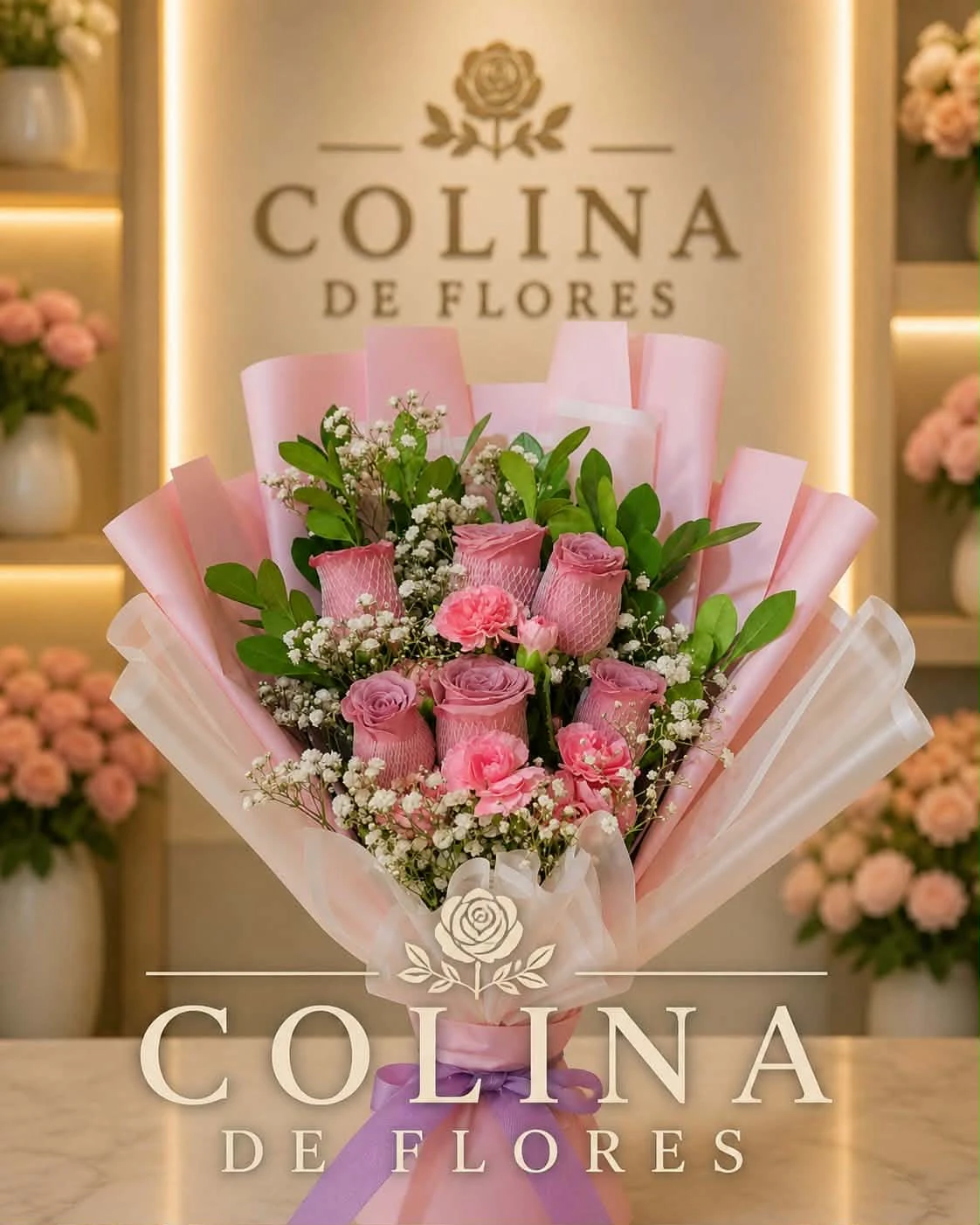 Rosas y claveles 