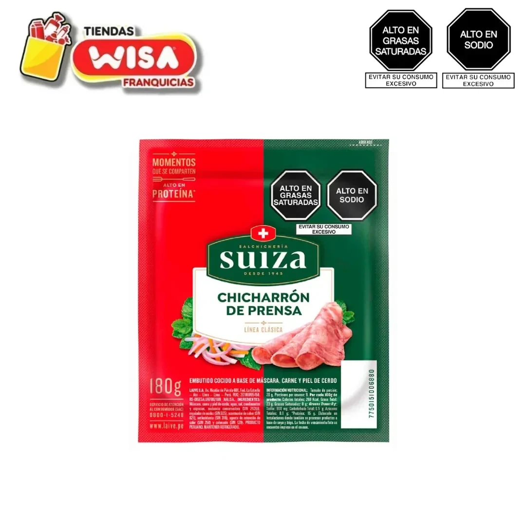 Chicharrón de Prensa Suiza
