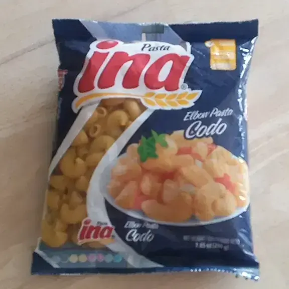 Pasta ina codo de 7.5 onza