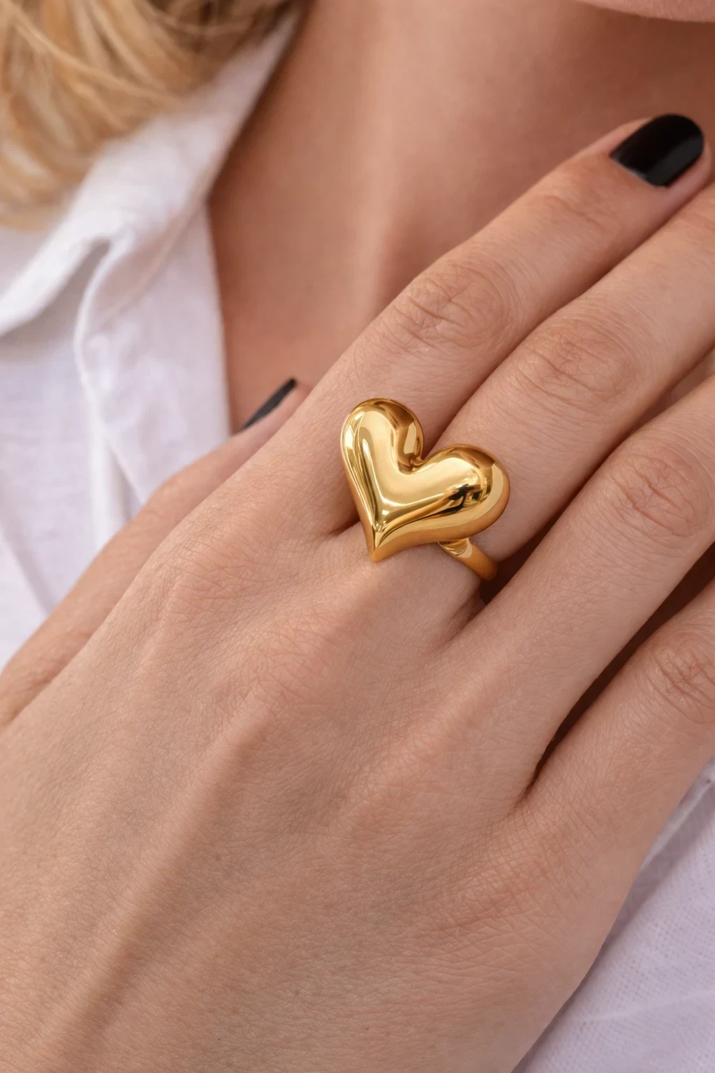 Anillo corazón 