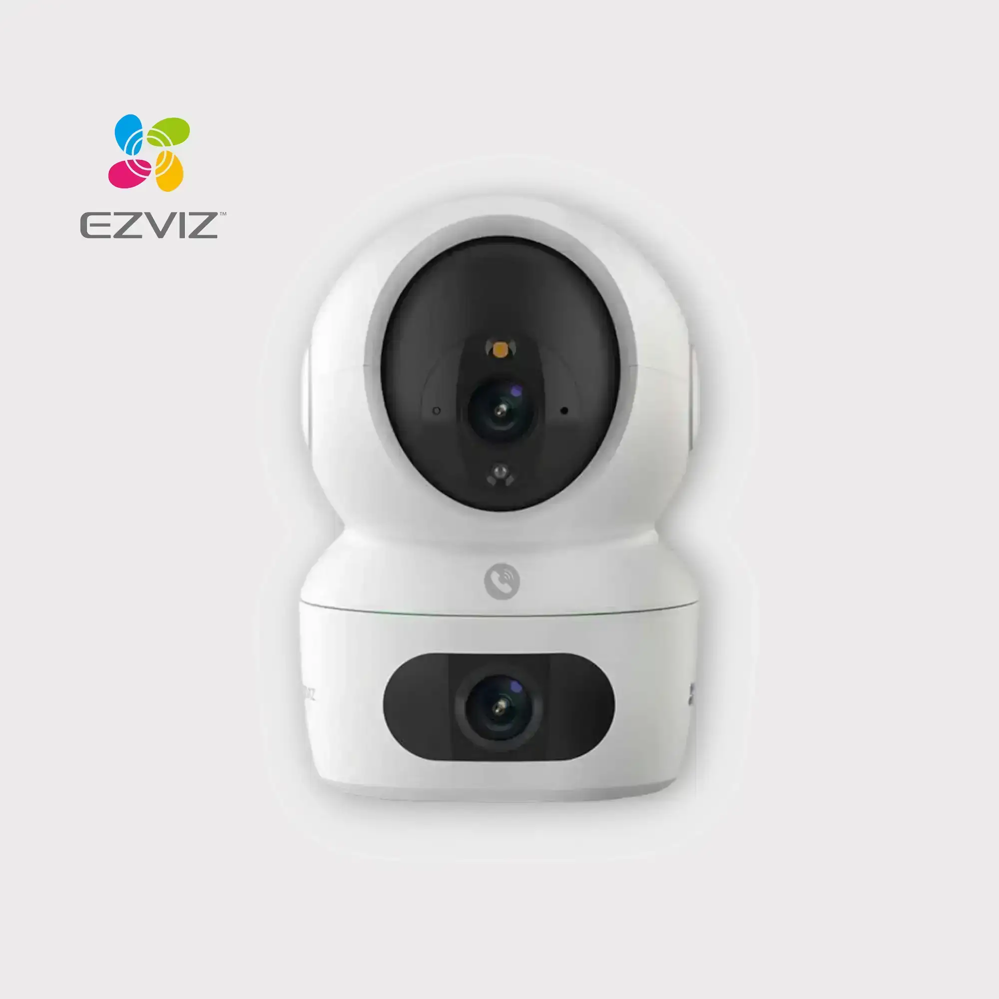 Cámara de Seguridad WiFi 2K+ 4MP – Doble Lente (Fija + 360°) | Audio Bidireccional | 10 Metros