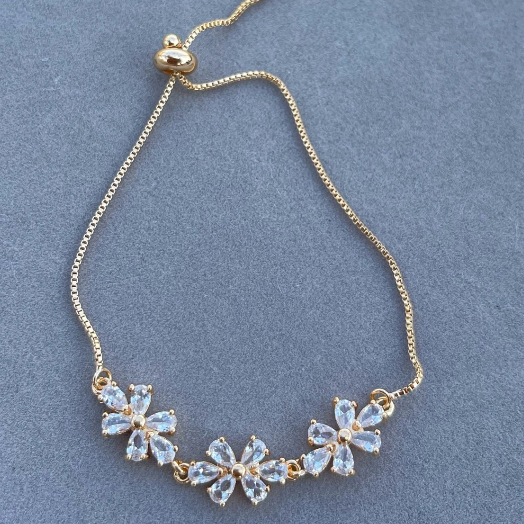 PULSERA FLORECITAS 2