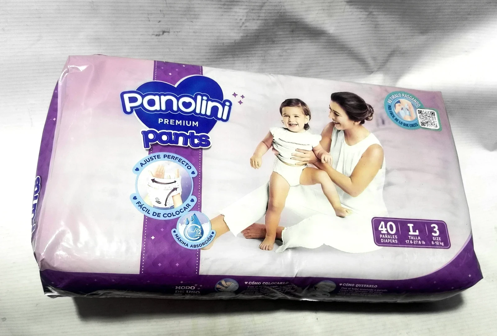 PANOLINI TIPO  L  CALZON 