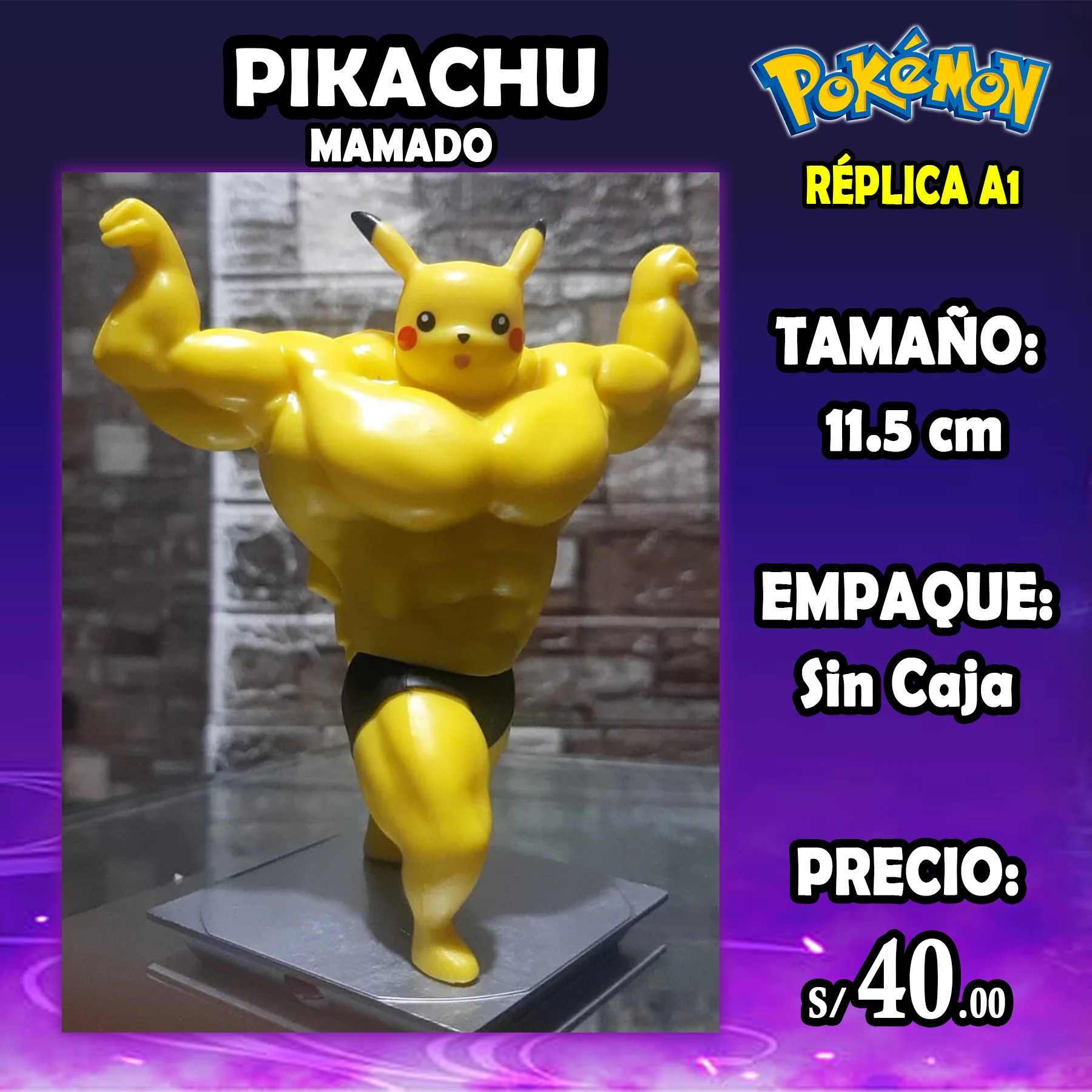 Pikachu Mamado