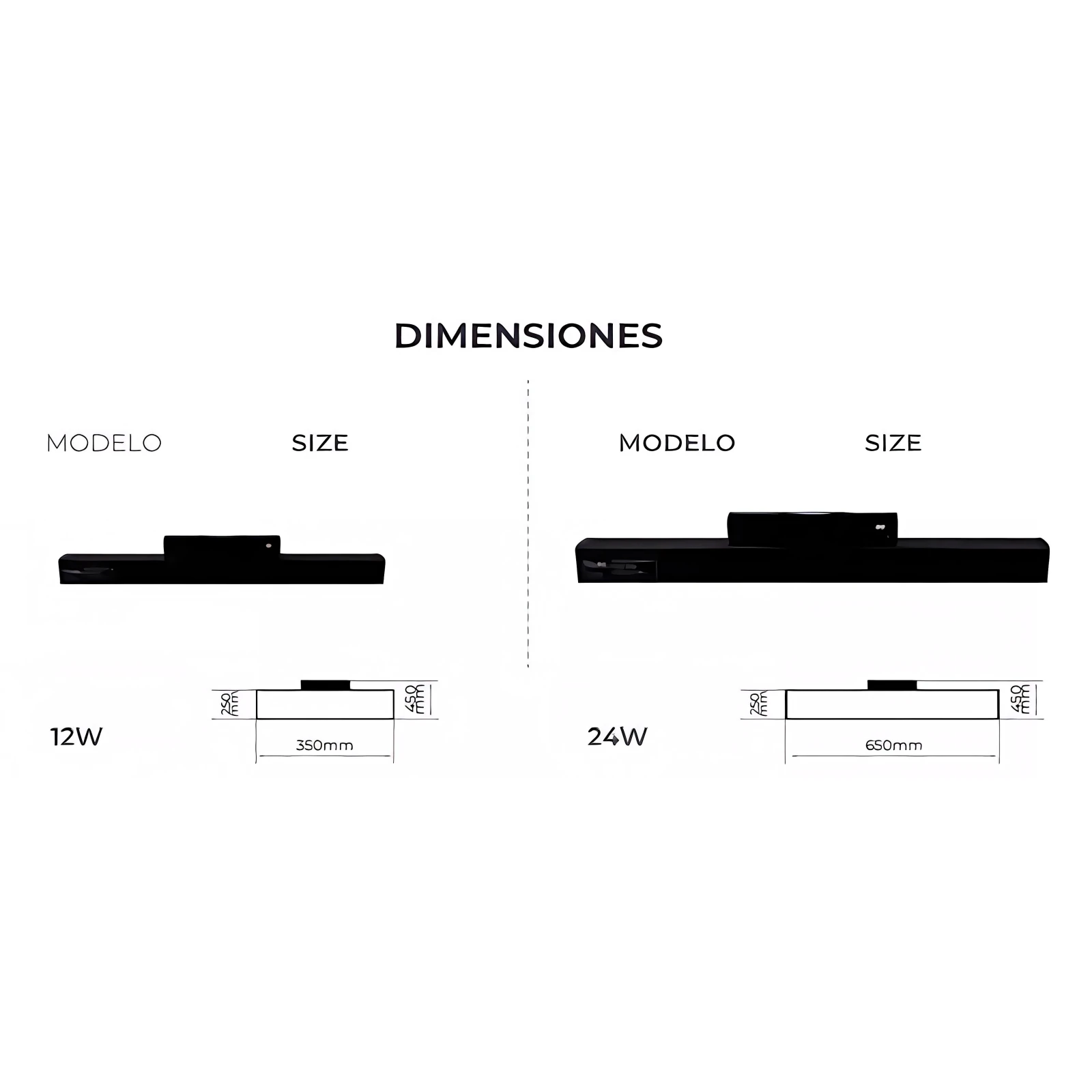 REGLETA LED MAGNETICA CON DIFUSOR 2