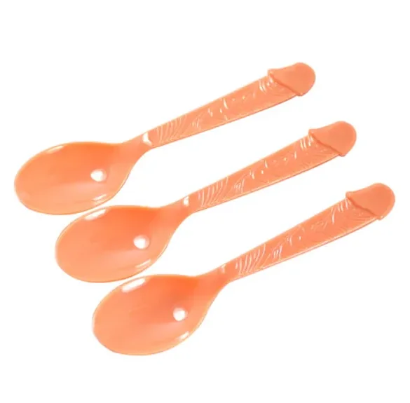 Cucharas mango forma de pene 2