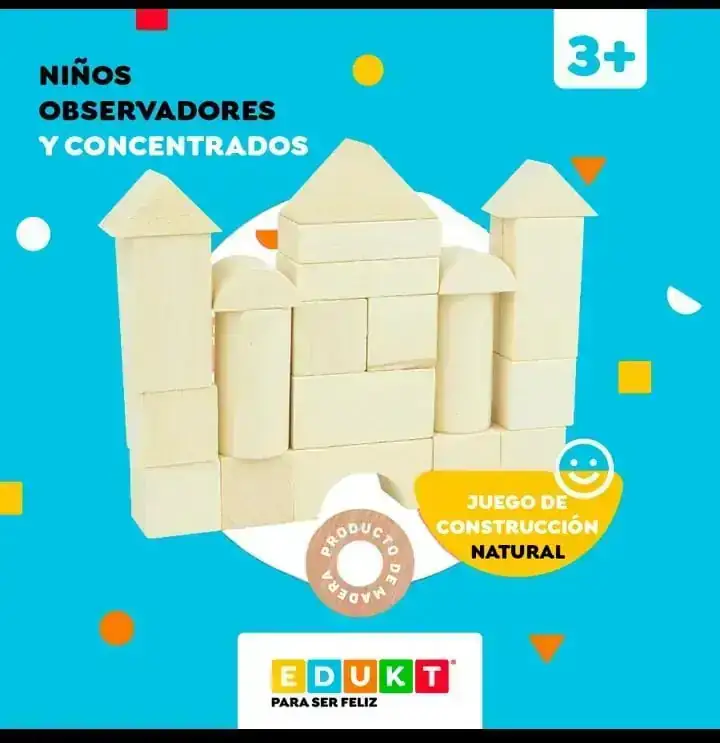 Juegos de construcción 40pz (Colores)