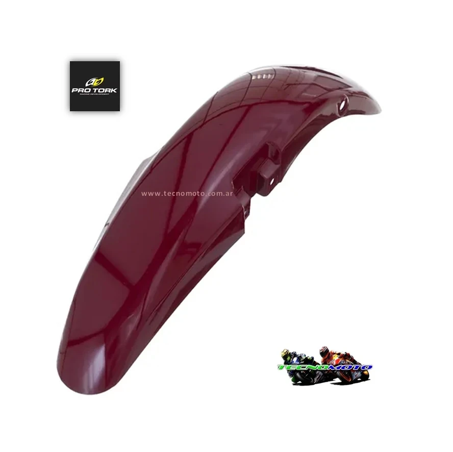 GUARDABARRO DELANTERO HONDA 125 TITAN 2000 -ROJO -18972
