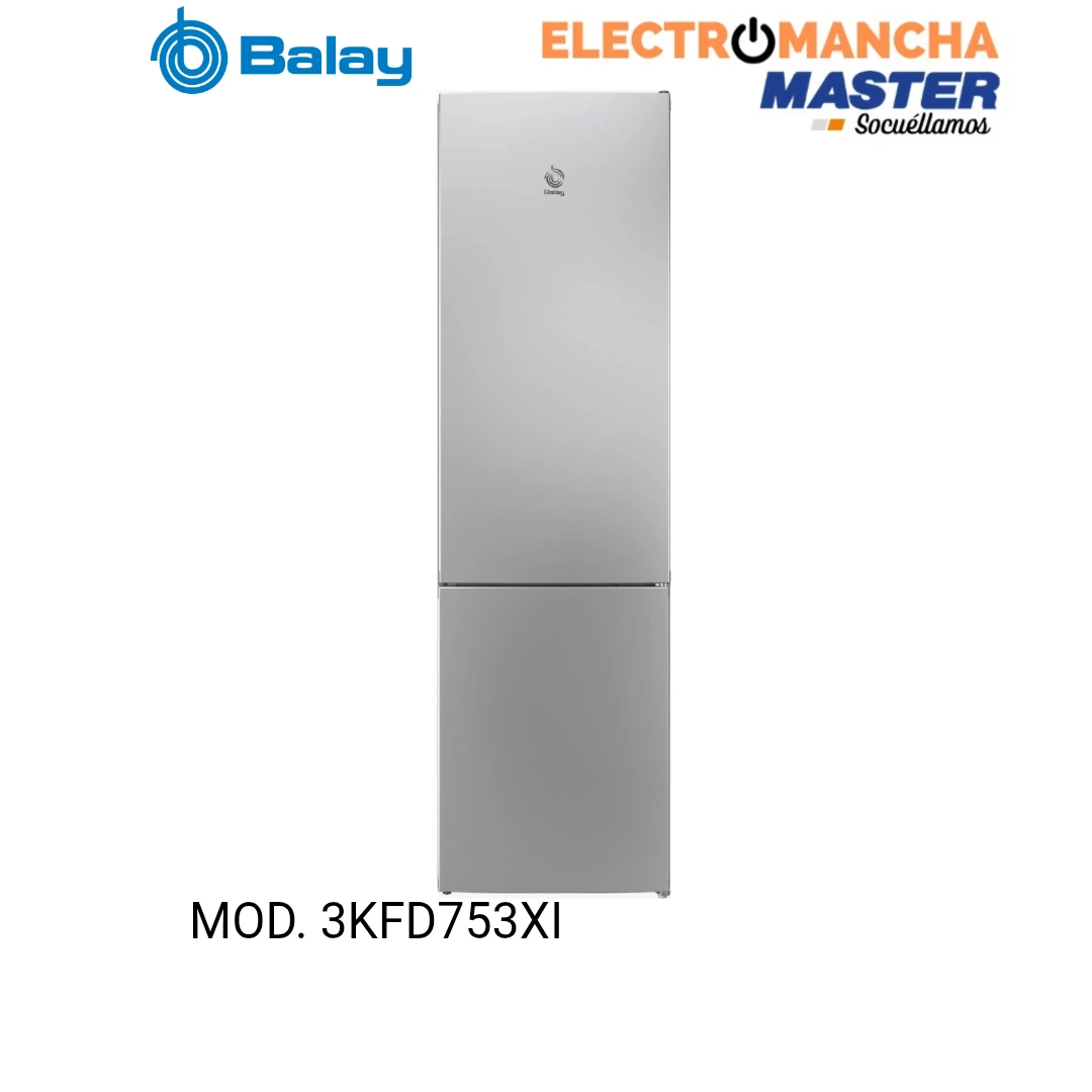 FRIGO COMBI BALAY 3KFD753XI INOX 2,03*60 NF CLASE D