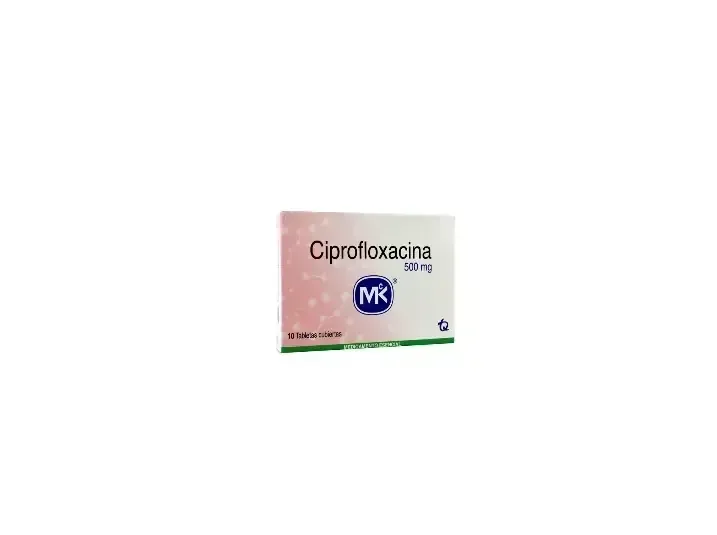 CIPROFLOXACINO 500 MG X 10 TBL MK