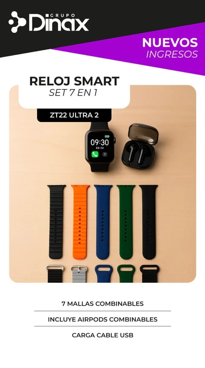 ⌚ *SMARTWATCH DINAX ZT-22 ULTRA