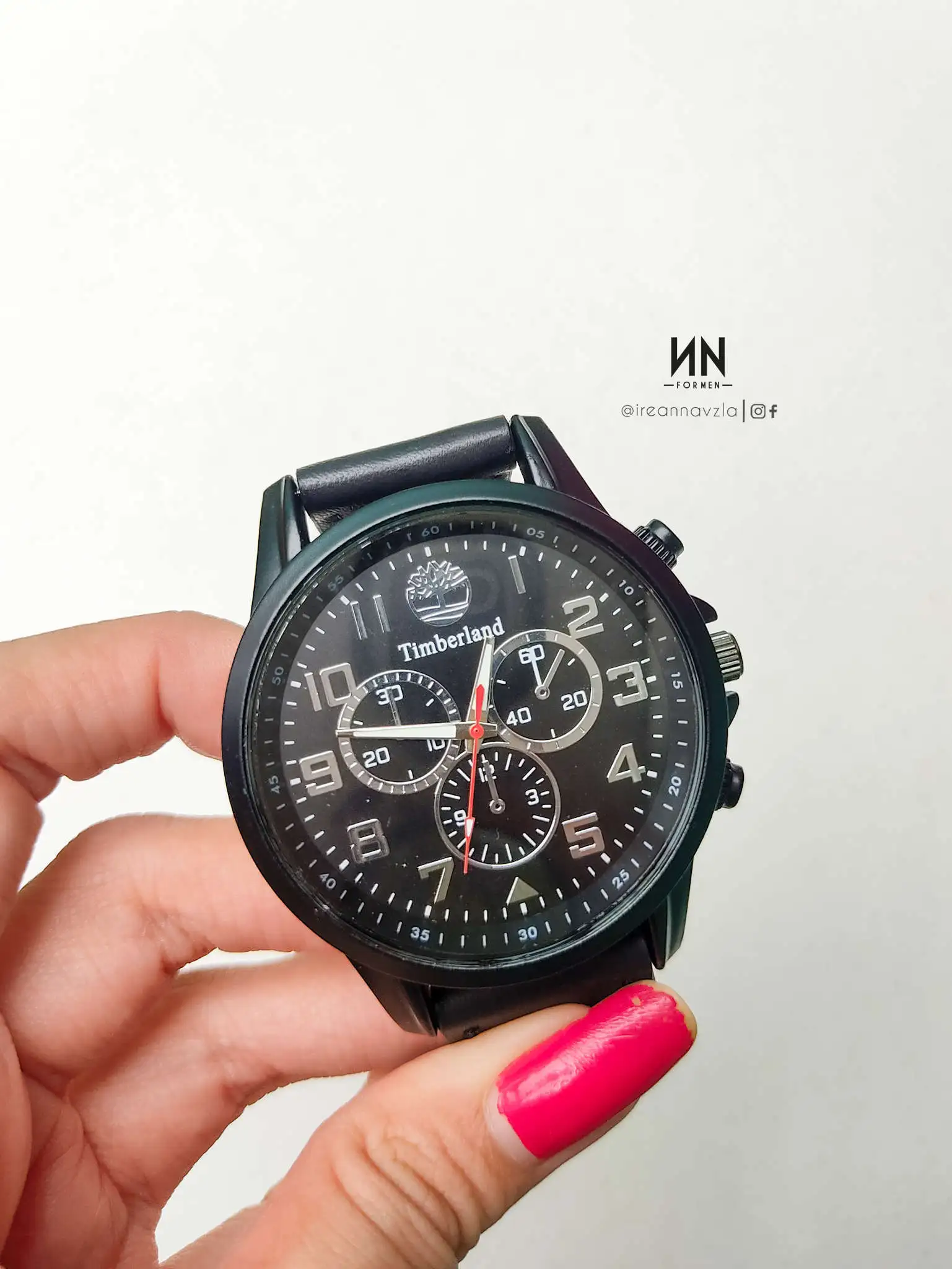Reloj de goma negro 4