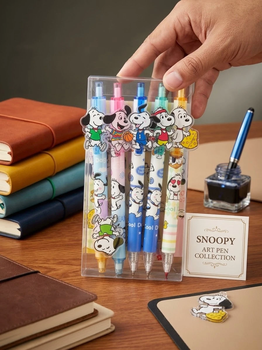 DOCENA DE PLUMAS SNOOPY 2