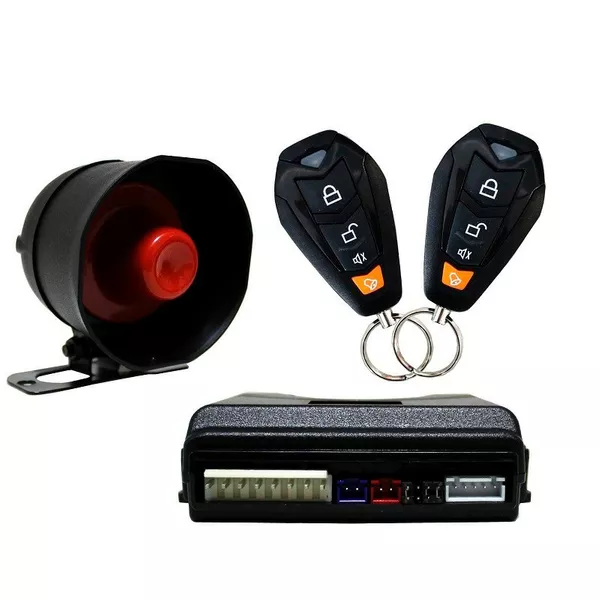 Auto alarma 5 seguros eléctricos cajuela y 4 relay 2