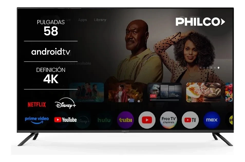 SMART TV PHILCO 58" ANDROID TV 3