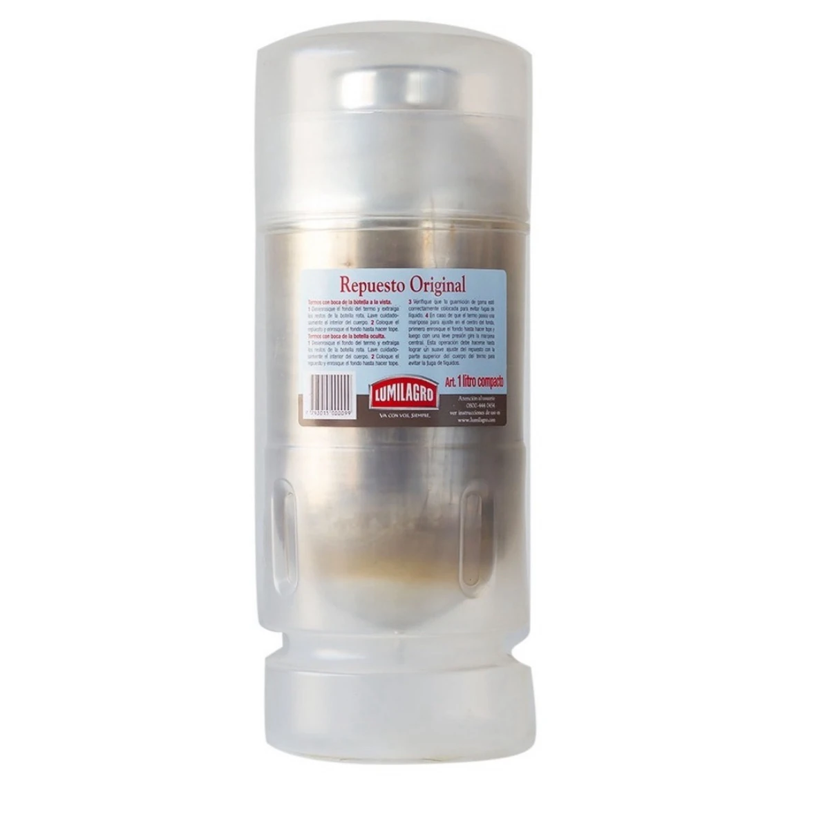 Repuesro de termo lumilagro compacto 1 litro