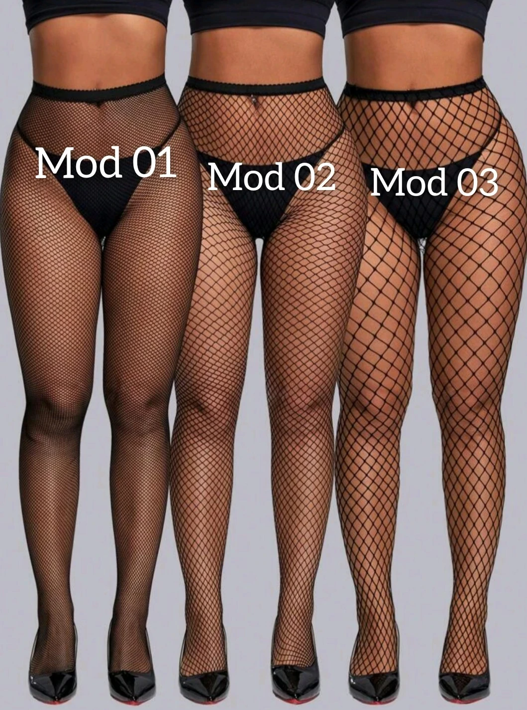Medias de red curvy