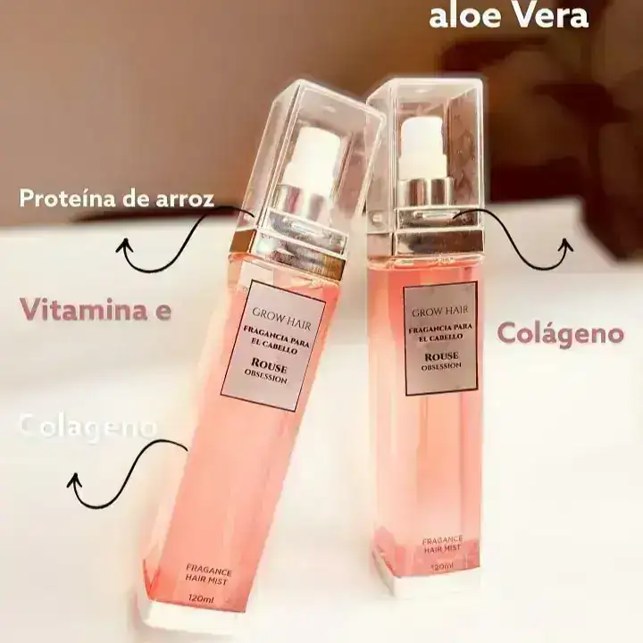 Perfume para el cabello