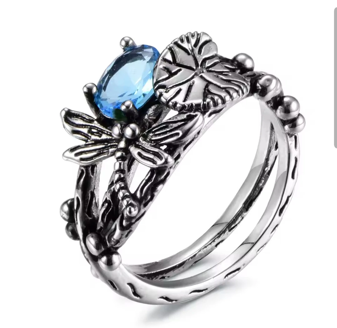 Anillo libelula t 7 9 10