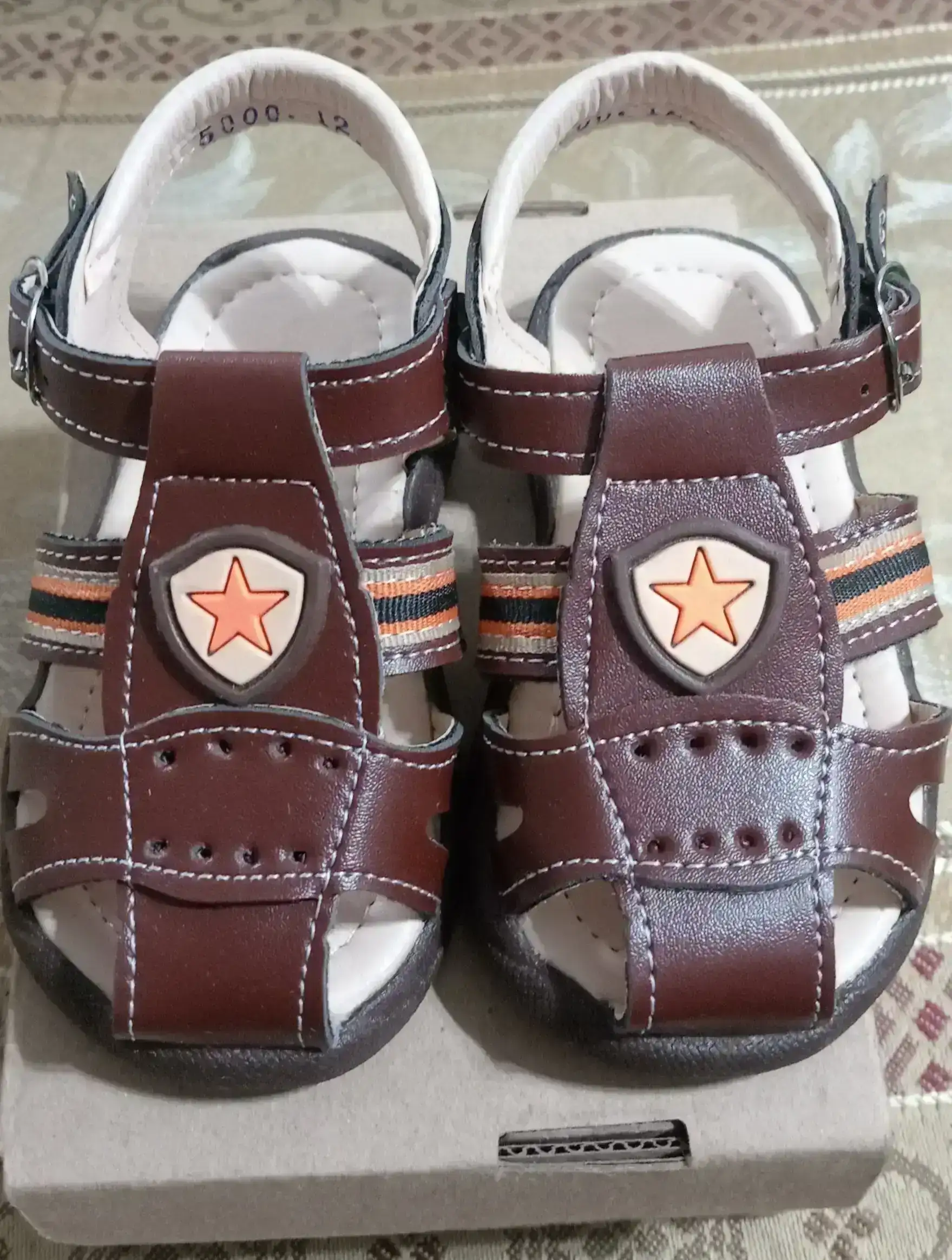 Huaraches sandalias 5000 para bebé talla 12 Miel