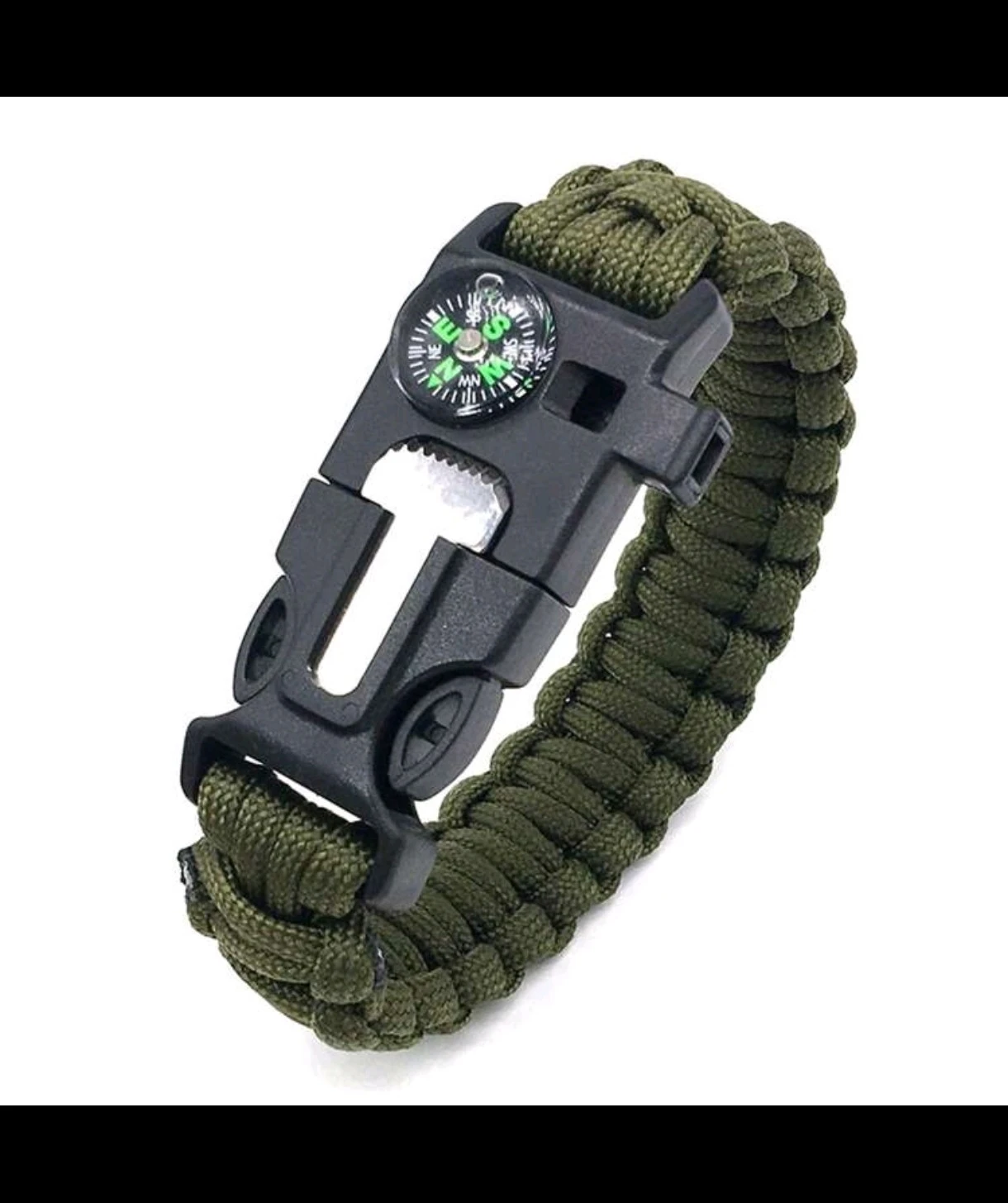 Pulsera Táctica de Supervivencia Paracord 4 en 1