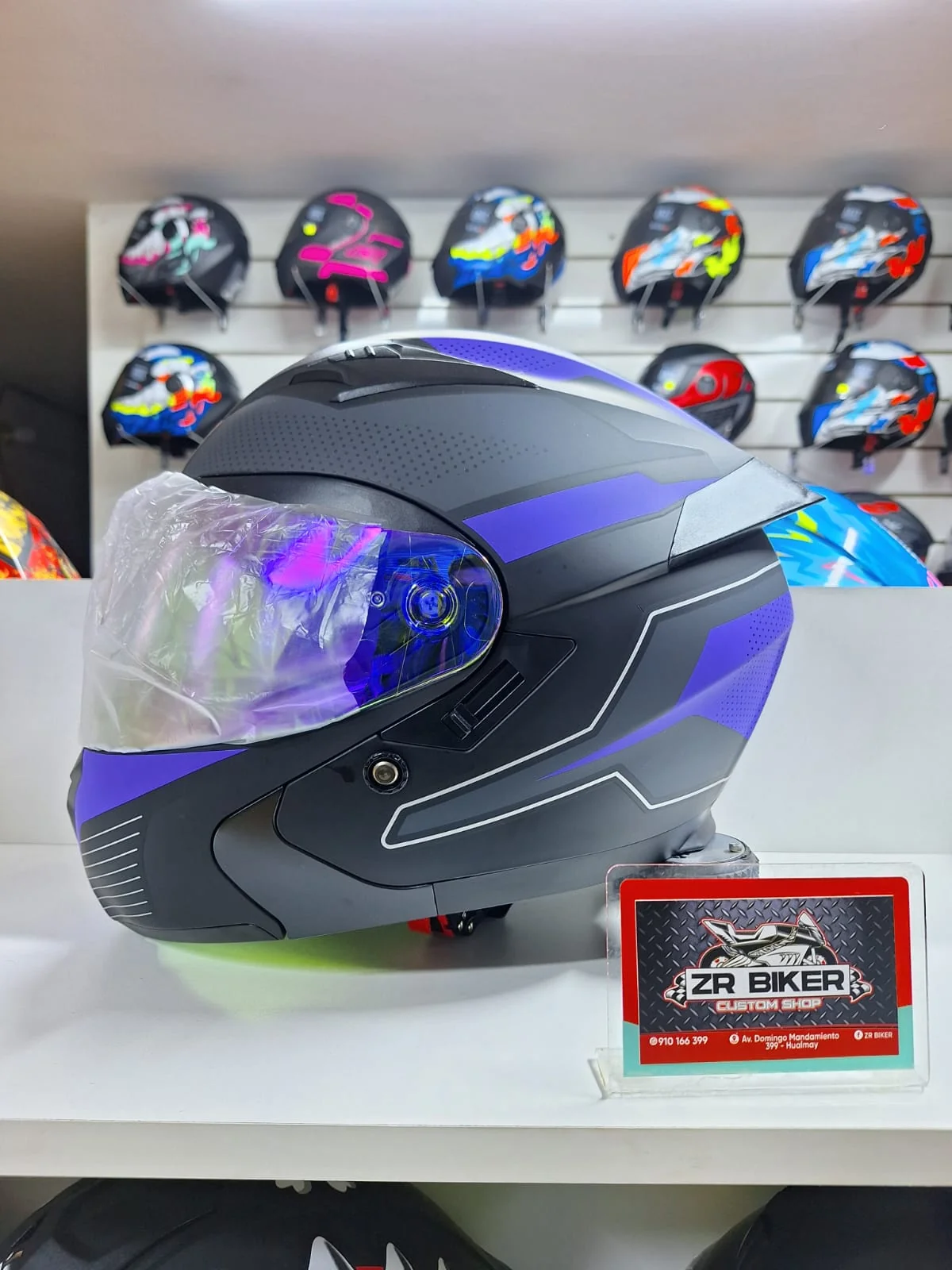 CASCO REVO MUJER ABATIBLE  2