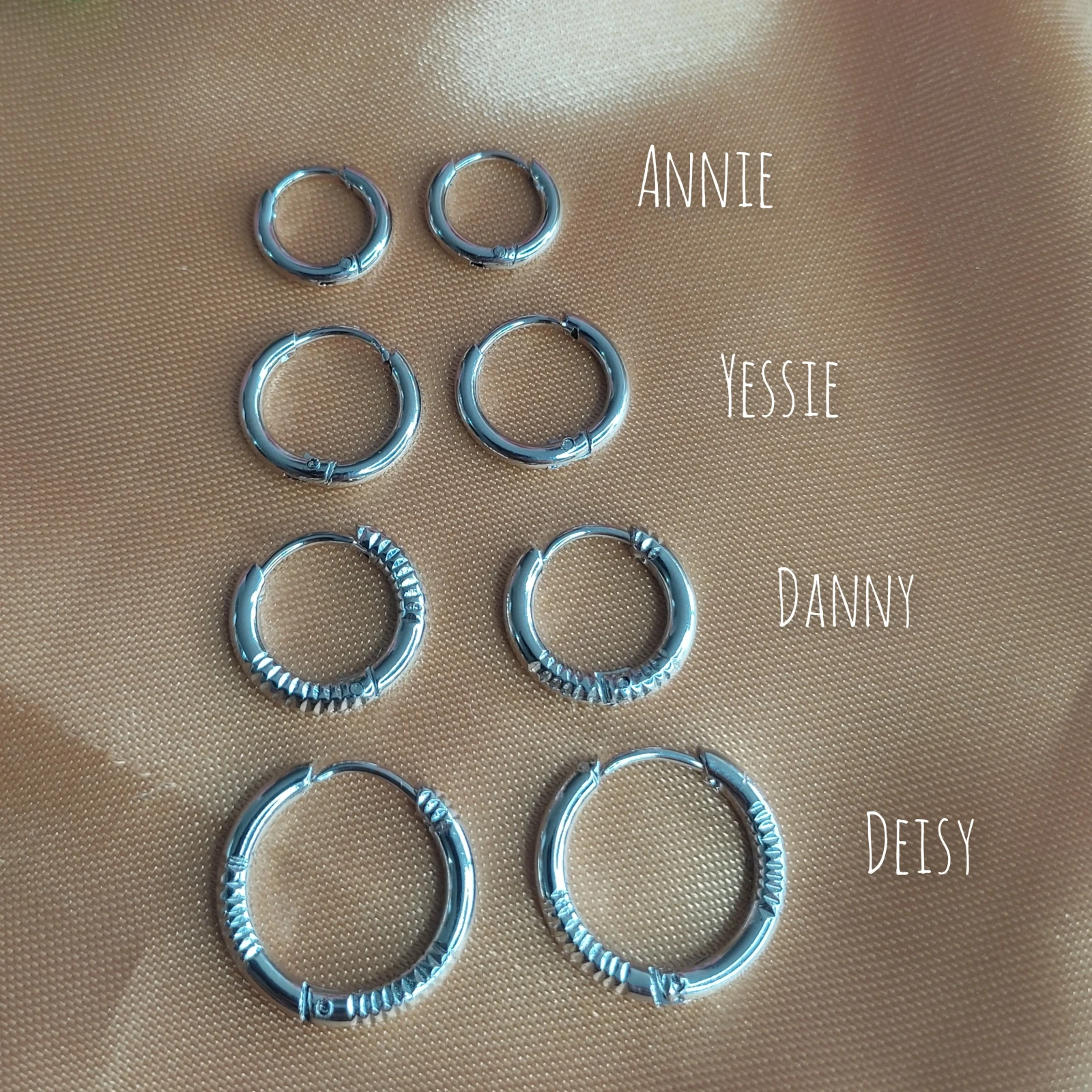 HOOPS CLIP SILVER LISO YESSIE 2