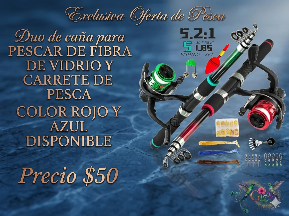 Kit de pesca 