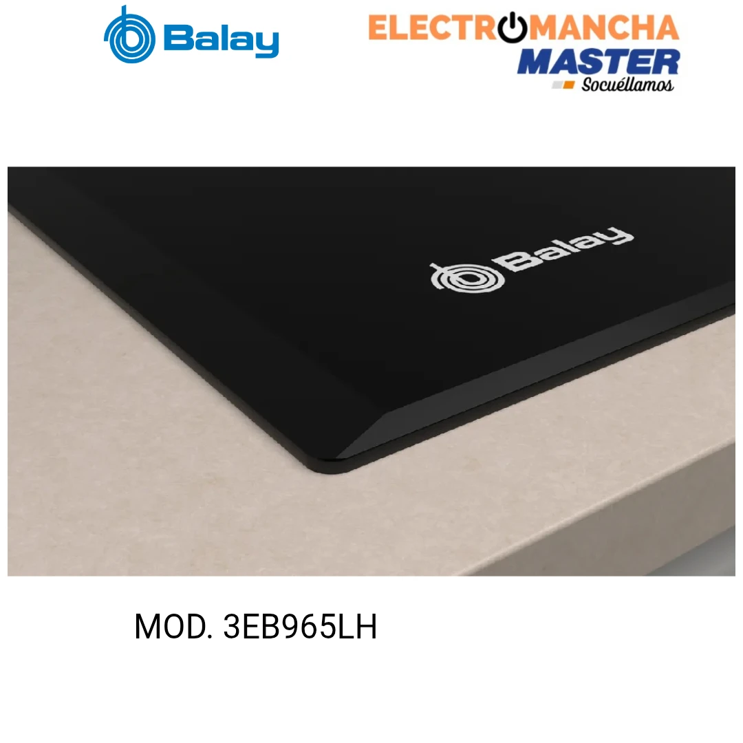 ENCIMERA INDUCCION BALAY 3EB965LH 3 FUEGOS ZONA 28 CM.  3