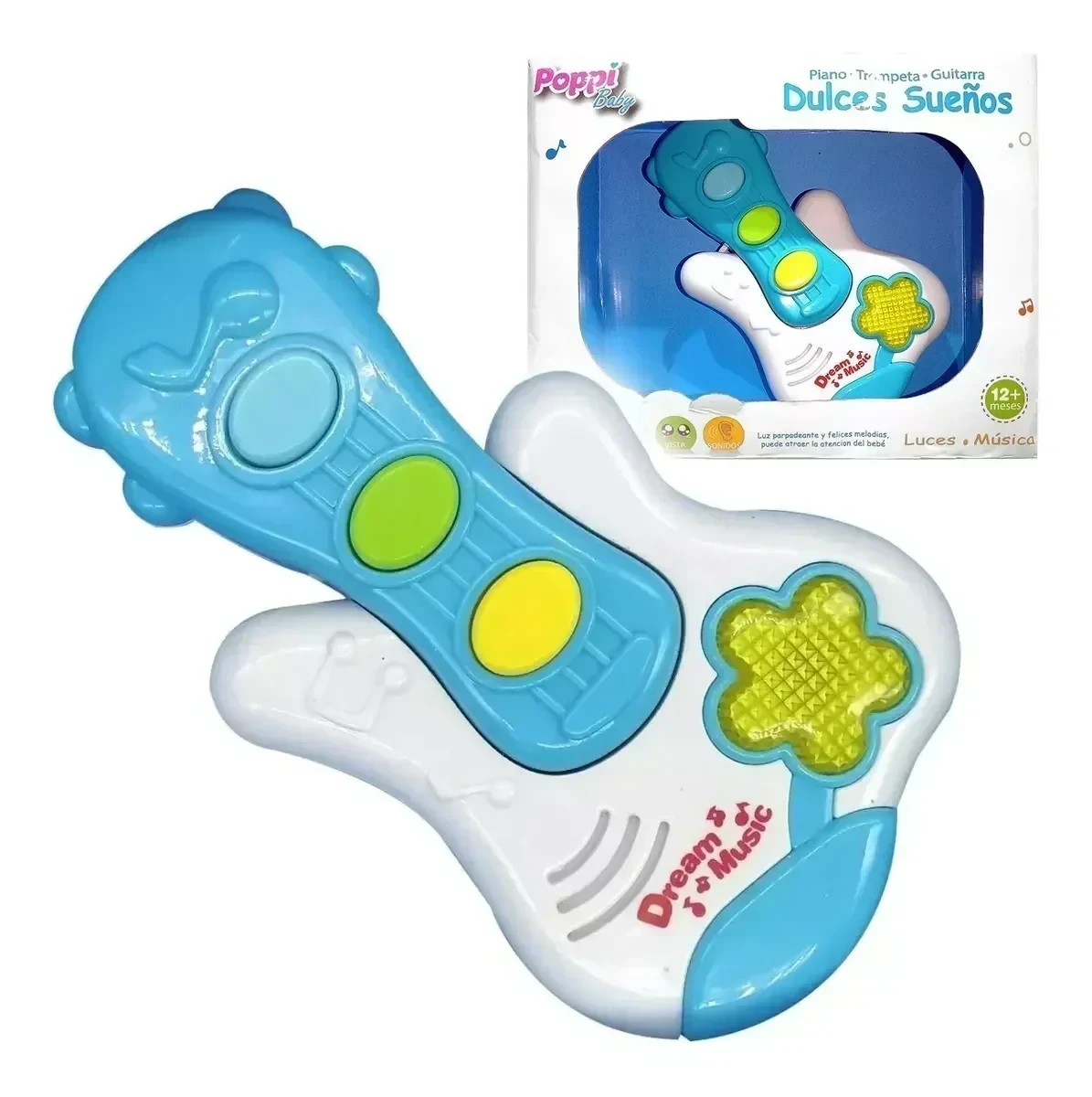 GUITARRA MUSICAL INFANTIL POPPY BABY CTS