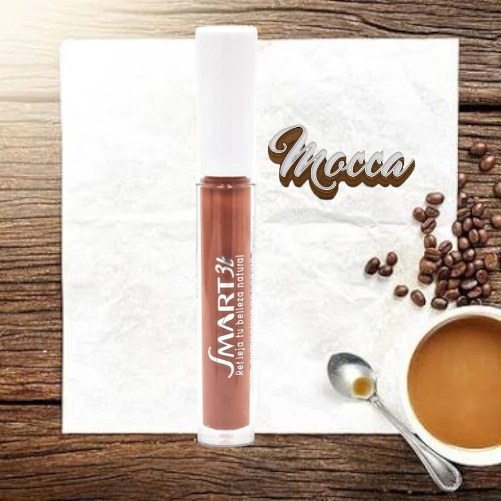 smart brillo labios mocca